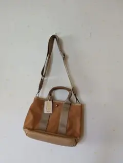 スタディオクリップ新品撥水キャンバス トートショルダーバッグ