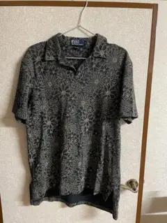 90s polo by ralph lauren ポロシャツ ボタニカル