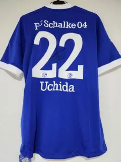 内田篤人 サイン入り シャルケ ユニフォーム adidas 正規品 日本代表
