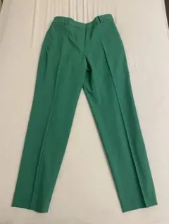 PLST グリーン スラックス L