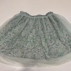 H&M 花柄チュールスカート　98/104
