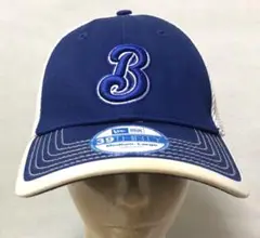 ニューエラ　横浜ベイスターズ　39THIRTY 旧ロゴ　キャップ　WH×BL