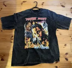 travis Scott ヴィンテージ加工 半袖 Tシャツ XL