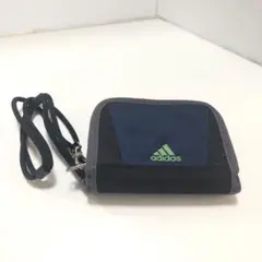 美品★adidas★財布★キッズ★ストラップ付き★首かけ★ショルダー★アディダス
