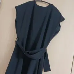 夏のセール中。MilaOwen 黒 アシンメトリーヘムワンピース