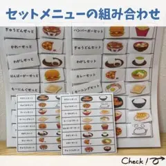 限定価格！すぐ発送可能！表を見て答える教材セット モンテッソーリ 療育教材