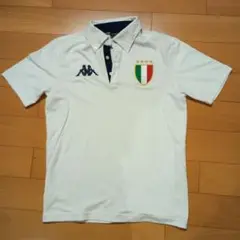 サッカーイタリア代表　Kappa　ポロシャツ Mサイズ