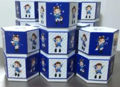 日本ハムファイターズ きつねペコちゃん　空箱 小物入れ　ギフトボックス　21個