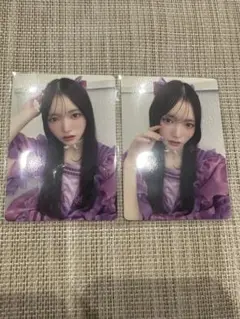 真鍋凪咲　ver.6トレカ2種類