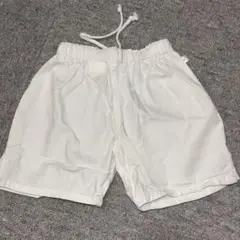4号 お祭り　お神輿　ズボン　ゴム 股引 男女兼用 ももひき白 ホワイト
