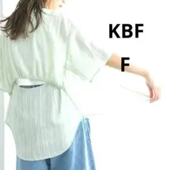【SELA 】KBFバックオープンストライプシャツF半袖シャツ