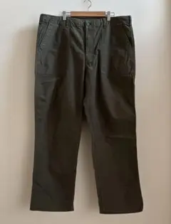 UNIQLO ユニクロ ベイカーパンツ 459707 オリーブ XL