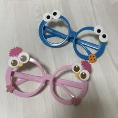 USJ ユニバ　モッピー　クッキーモンスター　メガネ　眼鏡