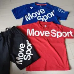 デサント Move Sport 上下セット 半袖 半ズボン