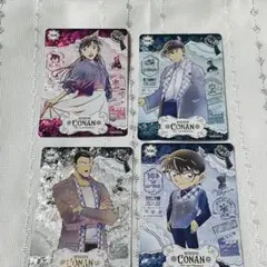 名探偵コナン KAYOU 中国限定 カード トレカ 小五郎 蘭 新一
