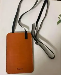 【新品】阪神タイガーススマホショルダーバッグ オレンジ