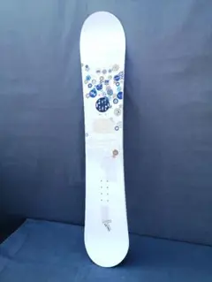 153cm オプションホワイト 中古スノーボード白