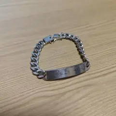 IDブレスレット　ヴィンテージ　シルバー　925
