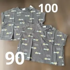 stellamy お揃い 90 100 半袖 柄