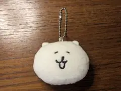 ナガノマーケット　鈴入りおかおマスコット　ボールチェーン