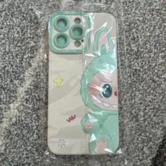 携帯電話ケース　iphone15promax LABUBU ラブブ