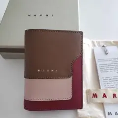 約40%OFF‼️【新品未使用】マルニ MARNI 二つ折り財布 ウォレット