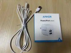 ANKER power port mini ライトニングケーブル2m