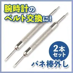 バネ棒外し 2本セット 腕時計 ベルト交換 I型 Y型 修理 分解組立 2way