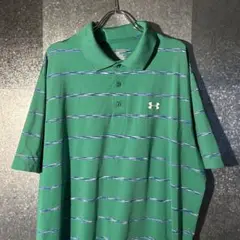USA古着ポロシャツ　2XLサイズ UNDER ARMOUR ポリエステル