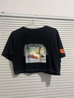 heron preston × Sami Miro クロップT
