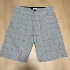 BROWNY Mサイズ グレー チェック柄 ショートパンツ