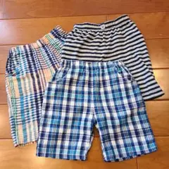 【80cm】ハーフパンツ　３組セット