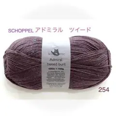 SCHOPPEショッペルAdmiral tweed bunt ソックヤーン254