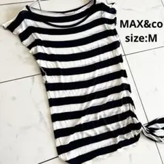 【訳あり】MAX&Co ノースリーブ　M カットソー　Tシャツ　レディース