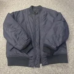 ネイビー MA-1 フライトジャケット XL ユニクロ