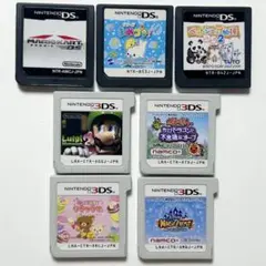【動作確認、初期化済】3DS DS ソフト 7枚 まとめ売り