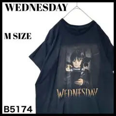 海外ドラマ ウェンズデー ウェンズデーアダムス フォトプリント Tシャツ M