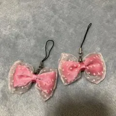 リボンのストラップ