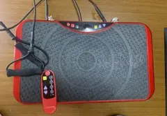 ALINCO 振動マシン エクササイズバンドとマットとリモコン付き