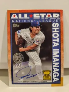 2025 Topps カブス 今永　昇太選手直筆サインカード MLB Auto