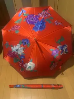 REONARD レオナール　花柄　文字ロゴいり　晴雨兼用長傘　かさ m96060414781_1.jpg?1716953013