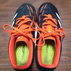 adidas Predator サッカーシューズ 黒/オレンジ　21センチ
