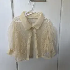 GRL 花柄レースショート丈ブラウス ㉔