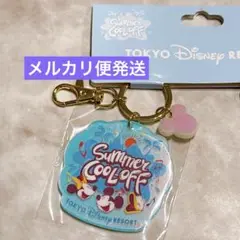 ディズニー サマー・クールオフ キーホルダー ミッキー ミニー ドナルド