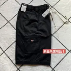 【新品未使用】Dickies ブラック ショートパンツ Mサイズ