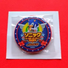 ❤大特価❤　ソニック バースデーパーティー 2024 限定缶バッジ ジョイポリス