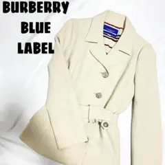 Burberry blue label アンゴラ ベルベットジャケット