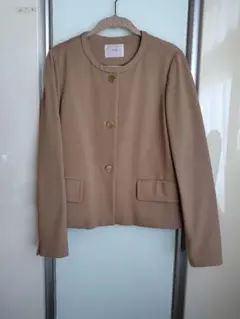 イエナ　ポンチノーカラージャケット