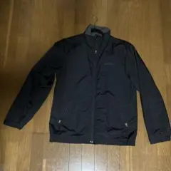 Eddie Bauer ブラックナイロンジャケット M