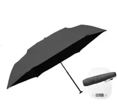 【新品】 日傘 晴雨兼用 ブラック 軽量 UVカット 送料無料 男女兼用